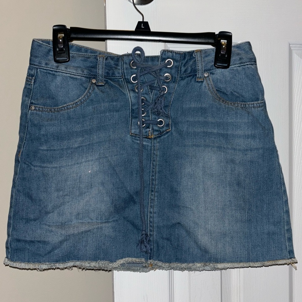 Denim skirt